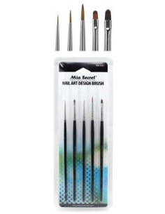 Set de brochas nail art