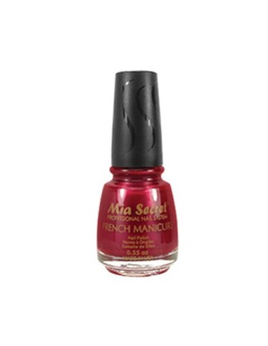 French Manicure Red apple