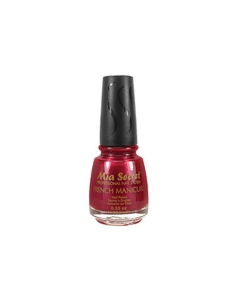 French Manicure Red apple