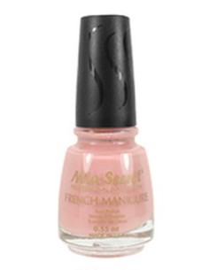 French Manicure Pink amaryllis