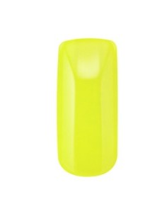 French Manicure Neon Yellow