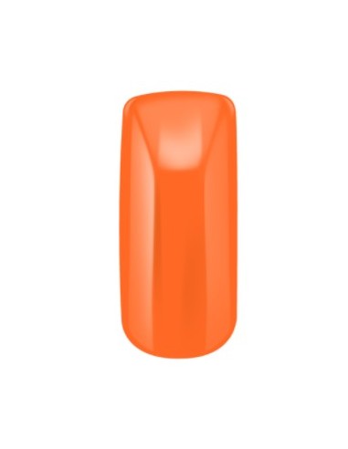 French Manicure Neon Orange