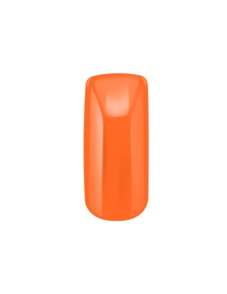French Manicure Neon Orange