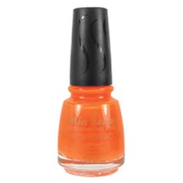 French Manicure Neon Orange