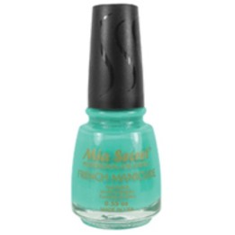 French Manicure Aquamarine