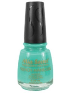French Manicure Aquamarine
