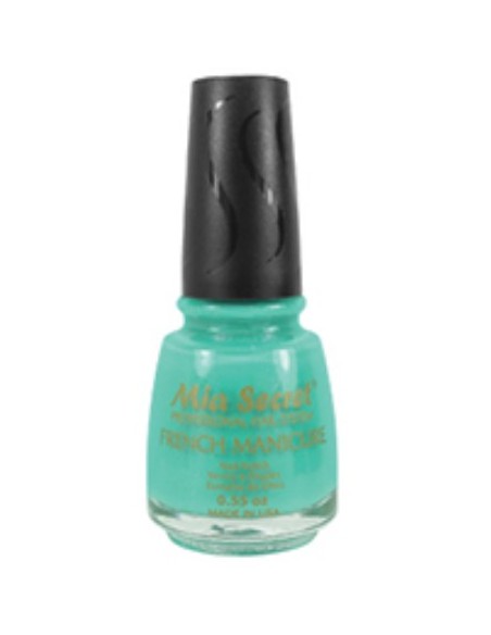 French Manicure Aquamarine