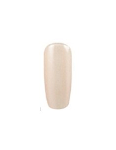 French Manicure white Peony