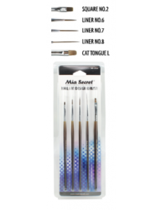 Kit Pinceaux Kolinsky Nail Art