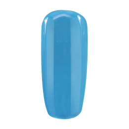 Decoration gel for nails color ice land, blue, violet. Nail art