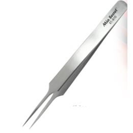 Straight brush used to isolate the tab in your eyelash setting