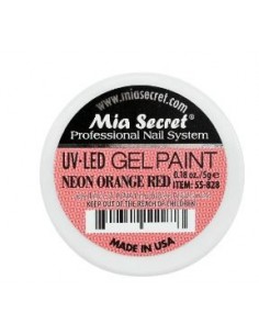 Gel Paint Neón Orange Red 5g 2