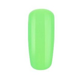 Gel decorativo para unhas verdes neon. Arte de unhas para unhas
