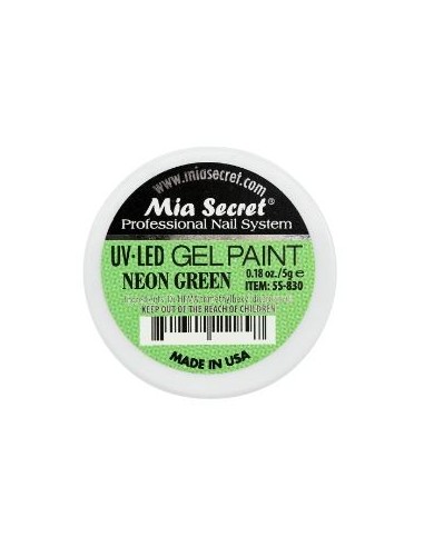 Gel Paint Neón Green 5g