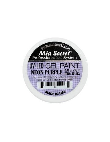 Gel Paint Neon Purple 5g