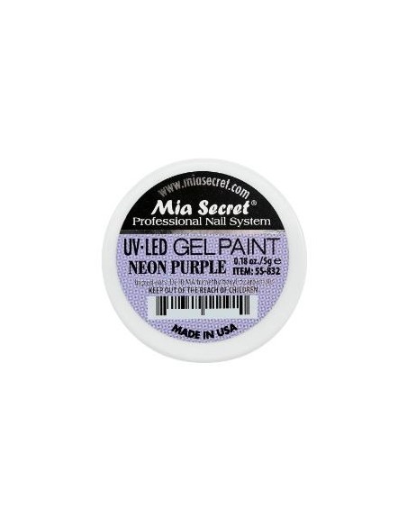 Gel Paint Neon Purple 5g