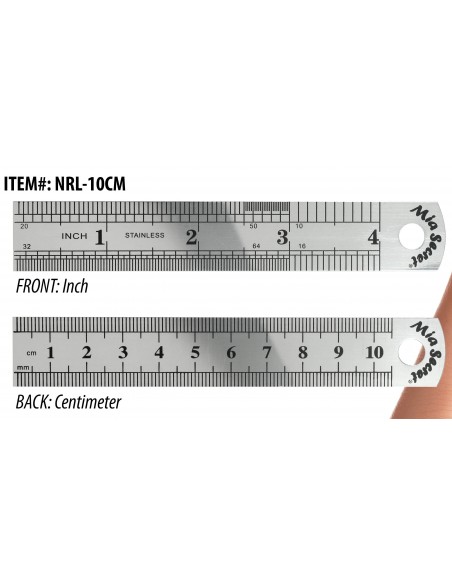 Règle Pour Ongles 10 cm