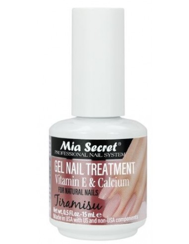 Tratamento base gel com vitamina e cálcio