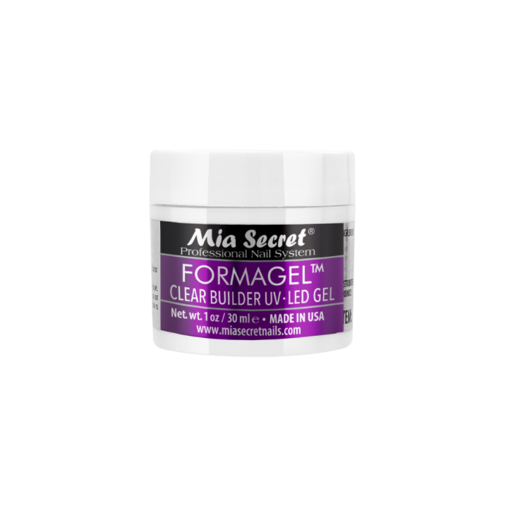 gel transparent builder for nail construction