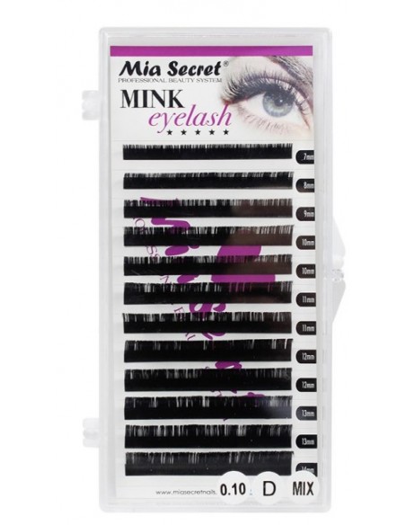 Extensiones de pestañas D-0.10