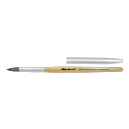 professional brush for acrylic application in the nuns. It's natural bristles