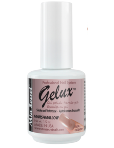 Gelux Marshmallow
 Tailles:-15 ml