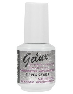 Mini Gelux Silver Stars