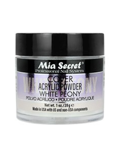 Acrylique White Peony 2