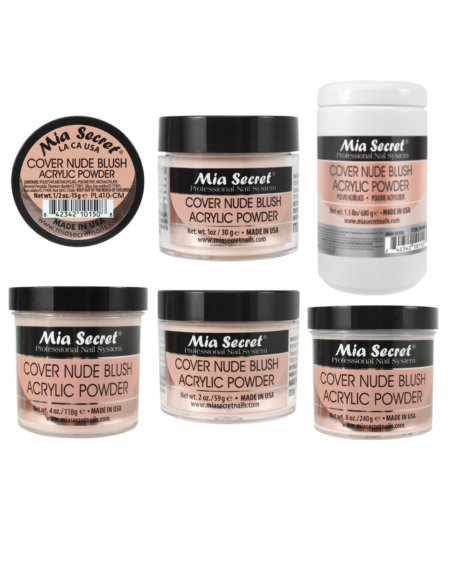 Capa acrílica Nude Blush