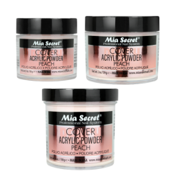 poudrière acrylique rose ongle couverture pêche pour l'extension des ongles