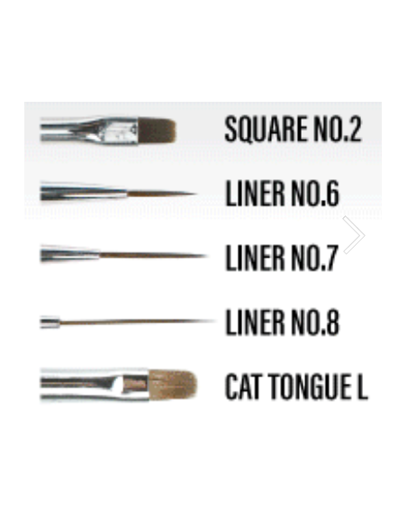 Kolinsky Nail Art Brooch Set