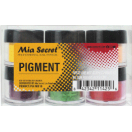Pó de pigmentos  para decoração de unhas
