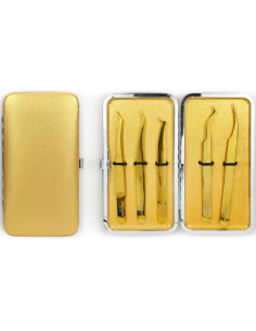 Estuche Deluxe de Pinzas para Pestañas