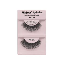 Pestañas de tira o banda Ariel, hechas 100% con cabello humano.