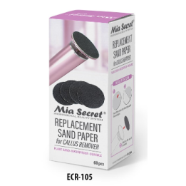 Papier Abrasif de Rechange 60 pièces