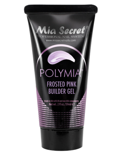 Polymia Builder Gel Frosted Pink 59 ml