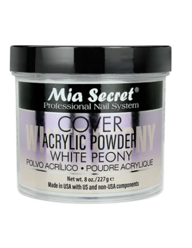 Acrílico White Peony