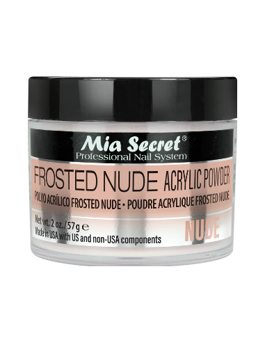 Acrílico Frosted Nude