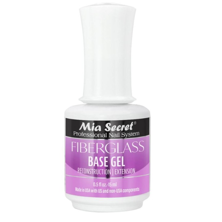 Fiberglass glass base for artificial nails.