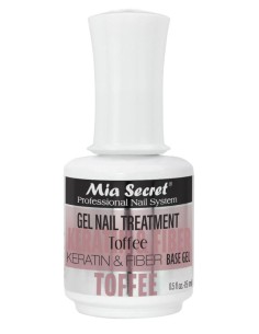 Base e Top Gel de Queratina TOFFEE