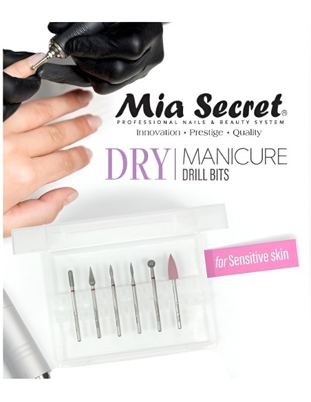 Kit de manicure russo para peles sensíveis