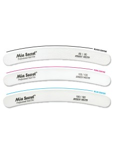 White Curved File