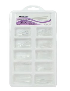 Tips XL Clear Stilleto