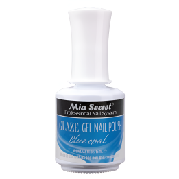 Semi-permanent glaze enamel with jelly effect