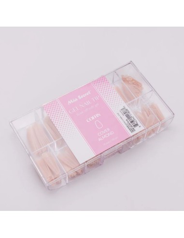 Tips de Gel Cover Almond