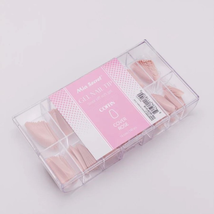 Tips de Gel Cover Rose