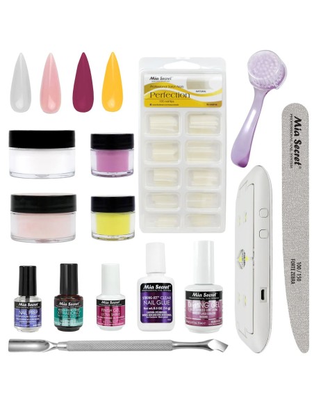 Kit Dipping Gel con Lampara LED