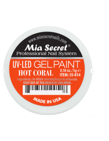 Gel Paint Hot Coral 5g