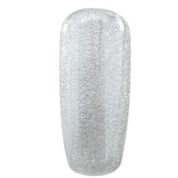 Decorative gel for nails color SILVER , silver.Nail art for manicu