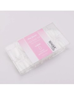 Tips de Gel White Peony